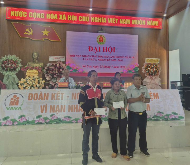 Hội Nạn nhân chất độc da cam/dioxin xã UAR, tỉnh Gia Lai Đại hội nhiệm kỳ 2026-2031   
