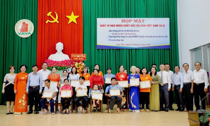 Hội Nạn nhân chất độc da cam/dioxin thành phố Cần Thơ  20 năm đồng hành cùng nạn nhân chất độc da cam