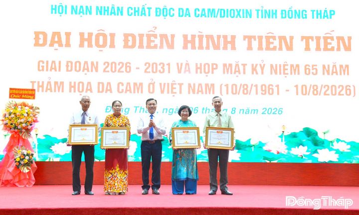 Nâng cao vai trò công tác Hội, xoa dịu “nỗi đau chất độc da cam”