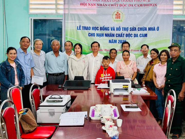 Thành hội Huế nhiều hoạt động nhân dịp 65 năm Thảm họa da cam ở Việt Nam