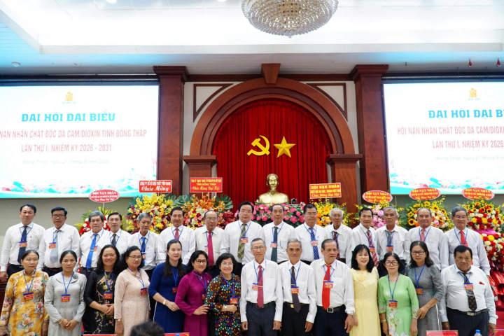 Đại hội đại biểu Hội tỉnh Đồng Tháp nhiệm kỳ 2026-2031 thành công tốt đẹp