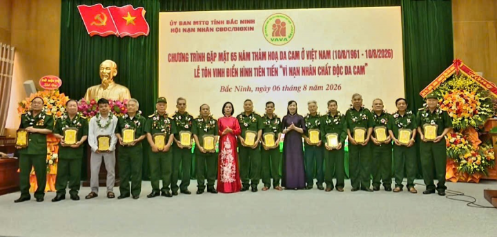 Bắc Ninh: Toàn tỉnh có nhiều hoạt động chăm sóc, giúp đỡ nạn nhân chất độc da cam dịp 10/8
