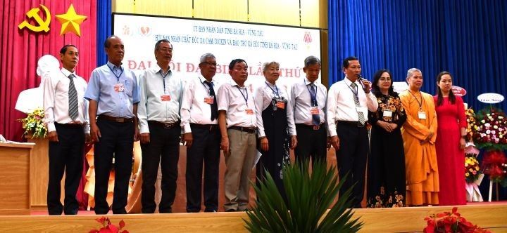 Đại hội Hội NNCĐDC/dioxin và Bảo trợ xã hội  tỉnh Bà Rịa- Vũng Tàu nhiệm kỳ 2024 – 2029 thành công tốt đẹp   