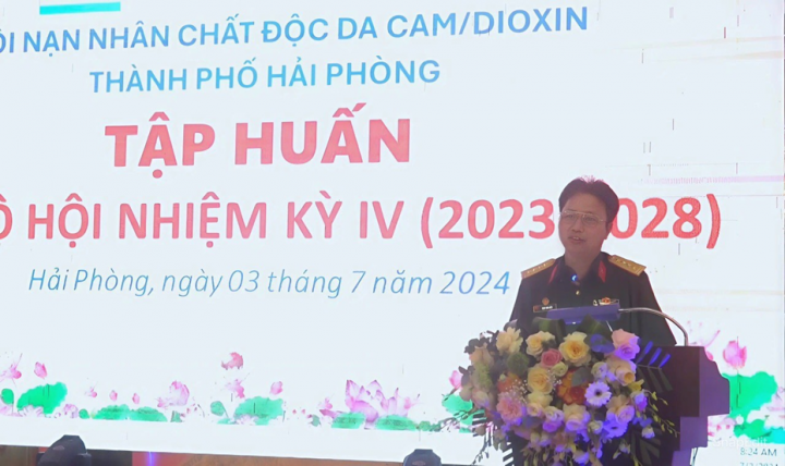 Thành hội Hải Phòng: Tập huấn cán bộ hội nhiệm kỳ 2023-2028