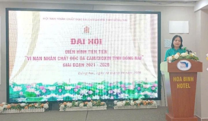Đại hội Điển hình tiên tiến “VÌ NẠN NHÂN CHẤT ĐỘC DA CAM” tỉnh Đồng Nai: Lan tỏa nghĩa tình, khẳng định trách nhiệm xã hội.