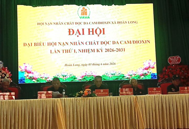 Đại hội Hội Nạn nhân chất độc da cam/dioxin xã Hoàn Long lần thứ I, nhiệm kỳ 2026 – 2031 thành công tốt đẹp