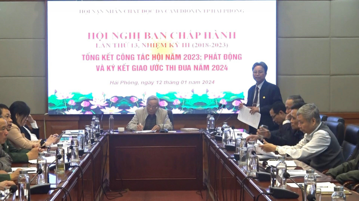 Hội thành phố Hải Phòng hoàn thành toàn diện nhiệm vụ năm 2023