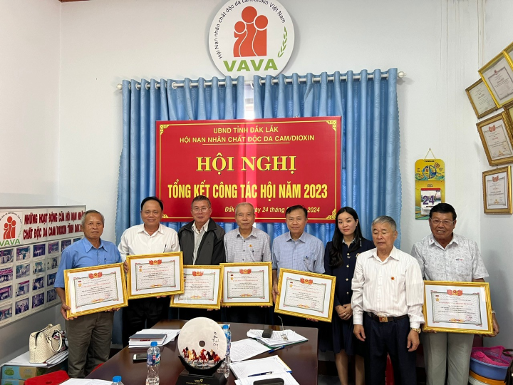 ĐẮK LẮK HƯỚNG TỚI ĐẠI HỘI ĐẠI BIỂU HỘI NẠN NHÂN CHẤT ĐỘC DA CAM/DIOIN TỈNH LẦN THỨ V, NHIỆM KỲ 2024-2029.