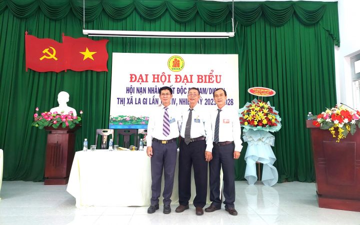 Đại hội Hội Nạn nhân chất độc da cam/dioxin thị xã La Gi, nhiệm kỳ 2023 - 2028