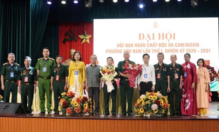 Đại hội Hội Nạn nhân chất độc da cam/dioxin phường Sơn Nam, tỉnh Hưng Yên  lần thứ I, nhiệm kỳ 2026 – 2031 thành công tốt đẹp