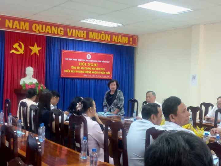 HỘI TỈNH ĐỒNG THÁP: TỔNG KẾT HOẠT ĐỘNG NĂM 2025