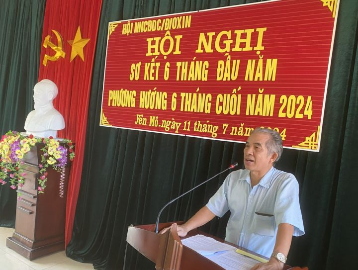 Huyện hội Yên Mô: Triển khai nhiệm vụ 6 tháng cuối năm 2024
