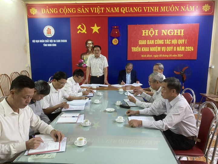 Hội tỉnh Ninh Bình: Sơ kết công tác quý I, triển khai nhiệm vụ quý II/2024