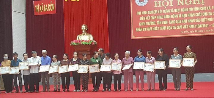 Hội Thị xã Ba Đồn triển khai nhiều hoạt động tháng hành động vì nạn nhân da cam