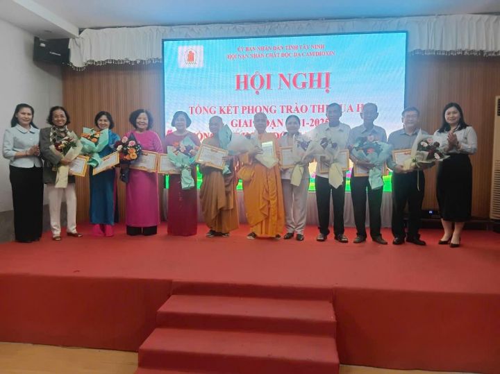 Tây Ninh: Tổng kết phong trào thi đua “Vì nạn nhân chất độc da cam” giai đoạn 2021 – 2025