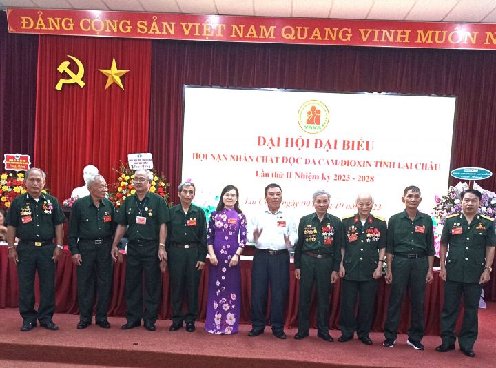 Đại hội đại biểu Hội Nạn nhân chất độc da cam/dioxin tỉnh Lai Châu lần thứ II, nhiệm kỳ 2023-2028
