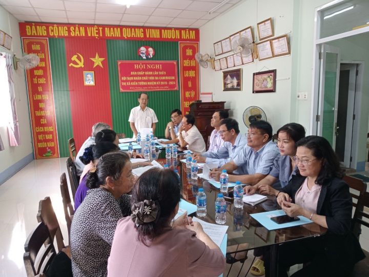 Hội thị xã Kiến Tường: Tổng kết hoạt động năm 2023 và phương hướng nhiệm vụ năm 2024