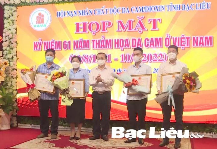 Bạc Liêu: “Đoàn kết - Trách nhiệm - Vì nạn nhân chất độc da cam”