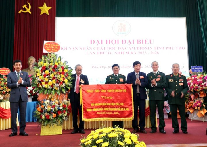 Đại hội Hội Nạn nhân chất độc da cam/dioxin tỉnh Phú Thọ lần thứ IV, nhiệm kỳ 2023-2028 thành công tốt đẹp