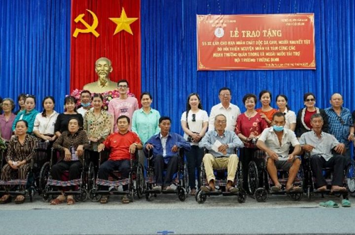 Hội tỉnh Cà Mau: 20 năm đồng hành cùng nạn nhân chất độc da cam