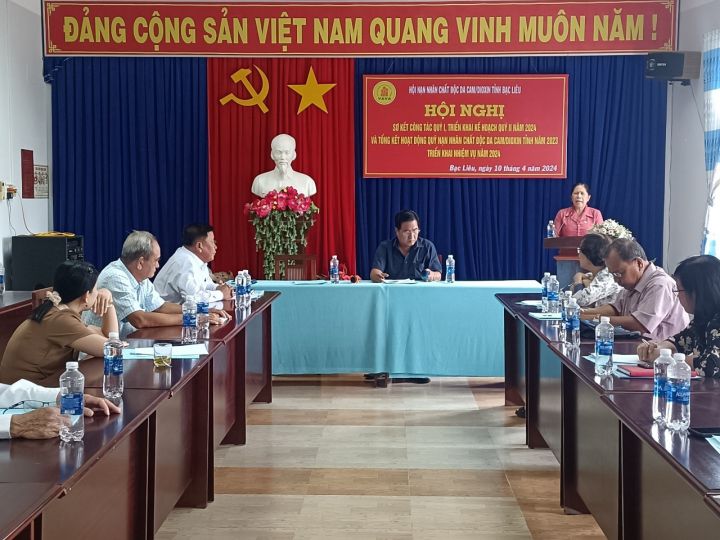 Tỉnh hội Bạc Liêu: Sơ kết công tác quí I và triển khai công tác quí II/2024   