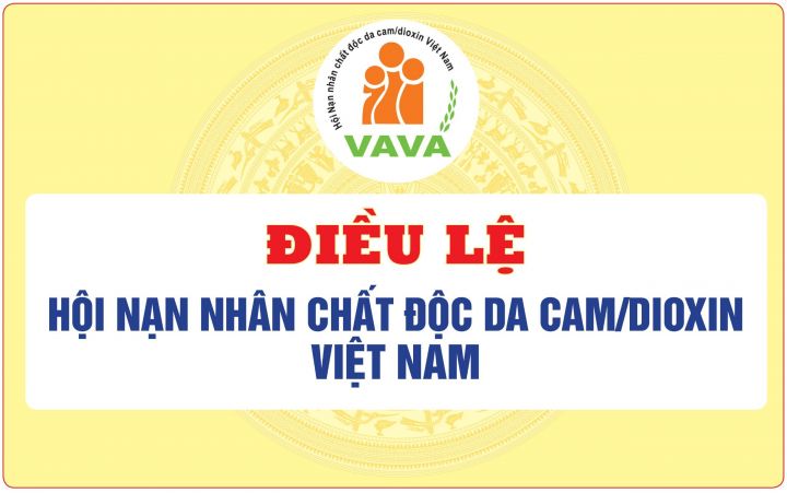 ĐIỀU LỆ (SỬA ĐỔI, BỔ SUNG) HỘI NẠN NHÂN CHẤT ĐỘC DA CAM/DIOXIN VIỆT NAM