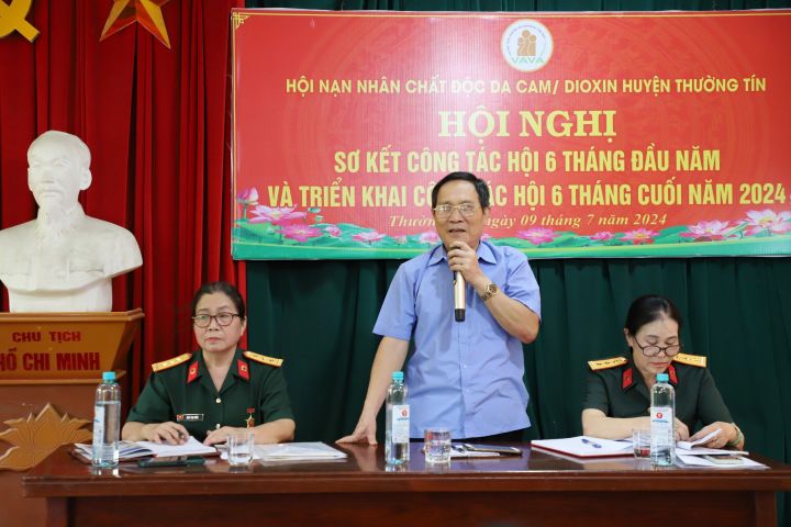 Huyện hội Thường Tín:  Sơ kết công tác Hội và trợ giúp pháp lý cho hội viên   