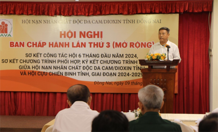 Tiếp nhận 6,2 tỷ đồng trợ giúp nạn nhân chất độc da cam trong 6 tháng đầu năm 2024