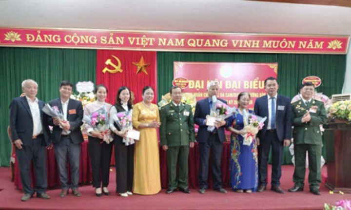 Hội tỉnh Thanh Hóa kiện toàn tổ chức hội cấp xã, phường và thăm hỏi tặng quà cho nạn nhân