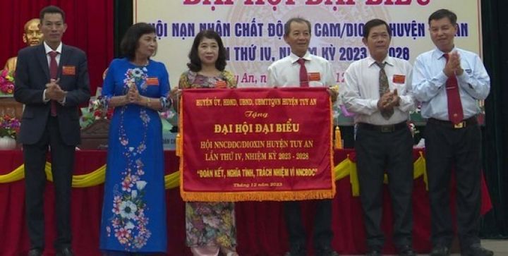 Hội huyện Tuy An,  Đại hội Đại biểu lần thứ IV, nhiệm kỳ 2023 – 2028 thắng lợi.