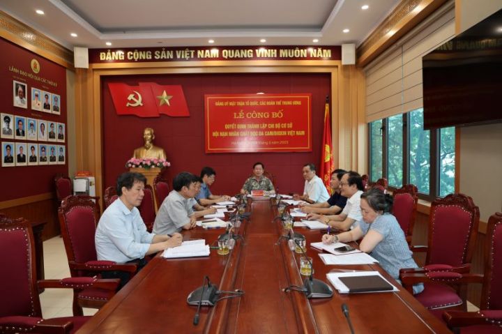 Hội đồng Quỹ Nạn nhân chất độc da cam/dioxin Việt Nam họp phiên thường kỳ năm 2025