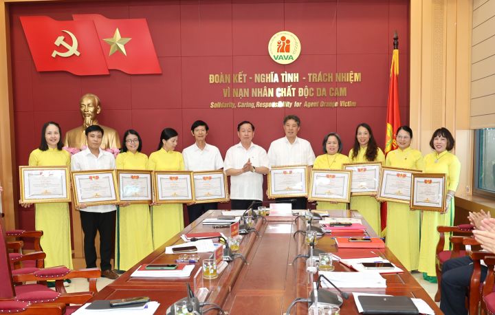 Hội Nạn nhân chất độc da cam/dioxin Việt Nam hoàn thành toàn diện nhiệm vụ 6 tháng đầu năm
