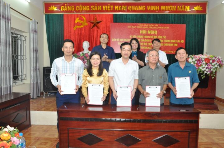 Hội tỉnh Hưng Yên:  Ký kết Chương trình Phối hợp hoạt động, giai đoạn 2023-2028